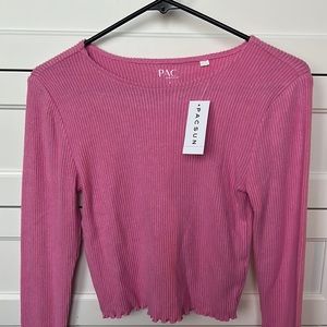 Pacsun pink longsleeve